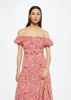 خرید پیراهن بلند زنانه منگو کد 264648 | بانی استایل