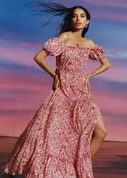 خرید پیراهن بلند زنانه منگو کد 264648 | بانی استایل