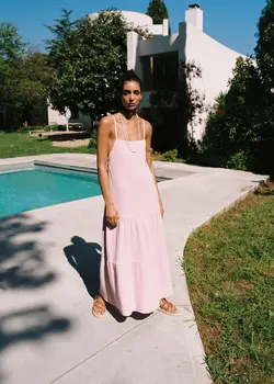 خرید پیراهن بندی زنانه منگو کد 264316 | بانی استایل