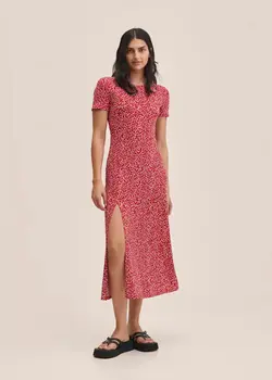 خرید پیراهن گلدار زنانه منگو کد 263107 | بانی استایل