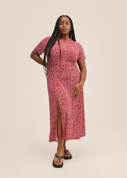 خرید پیراهن گلدار زنانه منگو کد 263107 | بانی استایل