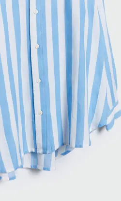 خرید شومیز راه راه زنانه استرادیواریوس کد 264894 | بانی استایل