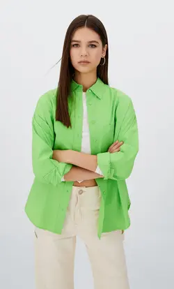 خرید شومیز آستین بلند زنانه استرادیواریوس کد 264804 | بانی استایل