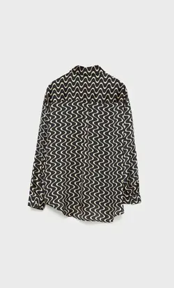 خرید شومیز طرح دار زنانه استرادیواریوس کد 264779 | بانی استایل