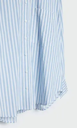 خرید شومیز راه راه زنانه استرادیواریوس کد 264727 | بانی استایل