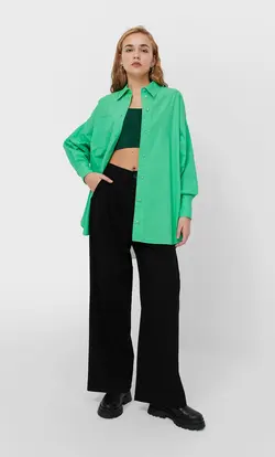 خرید شومیز اورسایز زنانه استرادیواریوس کد 264701 | بانی استایل