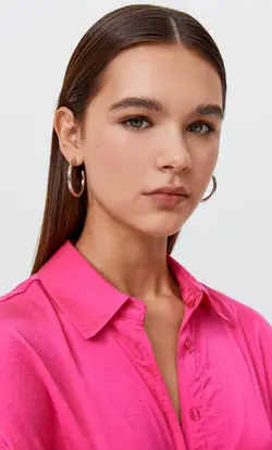 خرید شومیز ساتن زنانه استرادیواریوس کد 264715 | بانی استایل