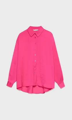 خرید شومیز ساتن زنانه استرادیواریوس کد 264715 | بانی استایل