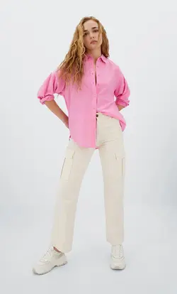 خرید شومیز زنانه استرادیواریوس کد 265156 | بانی استایل