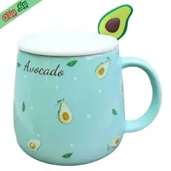 ماگ قاشق آووکادو سرامیکی