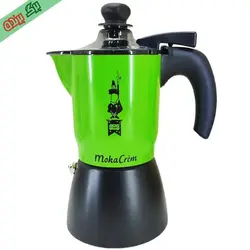 قهوه جوش اسپرسو ساز موکاکرم Moka Crem گازی گنجایش 3 کاپ