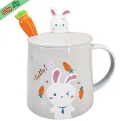 ماگ خرگوش طرح برجسته قاشق هویج کد 03