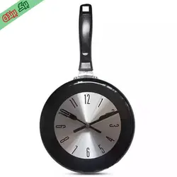 ساعت دیواری آشپزخانه طرح ماهیتابه