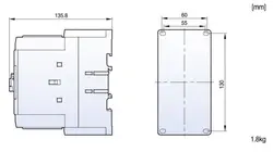کنتاکتور خازنی 40کیلوواری برند LS مدل MC-50-AC50