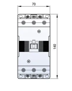 کنتاکتور خازنی 40کیلوواری برند LS مدل MC-50-AC50