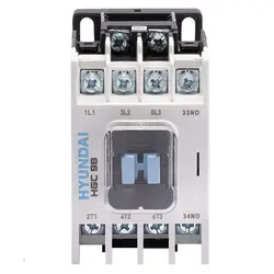کنتاکتور 18 آمپر، 7.5کیلووات، بوبین های خاص AC ، برند هیوندای مدل HGCB