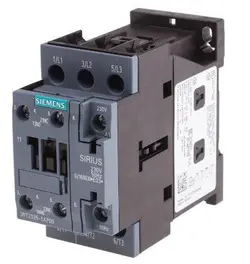 کنتاکتور 32 آمپر، 15 کیلووات، بوبین 110VAC ،مدل SIEMENS 3RT2027-1AF00