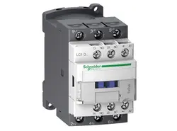 کنتاکتور 9 آمپر اشنایدر 4 کیلووات، بوبین 24VDC ، مدل LC1D09BD