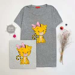 تیشرت بچه ببر زرد