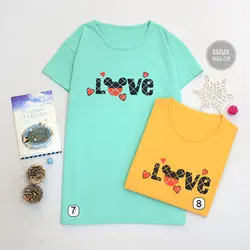 تیشرت نخ پنبه Love