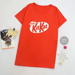تیشرت نخ پنبه kit kat