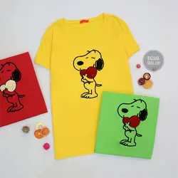 تیشرت نخ پنبه اسنوپی(کد14967)