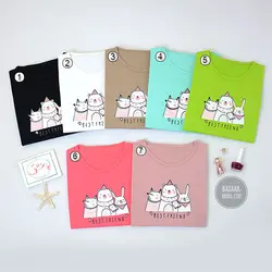 تیشرت نخ پنبه BEST FRIEND