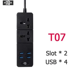 هاب شارژ و چند راهی برق POWER SOCKET TB-T07