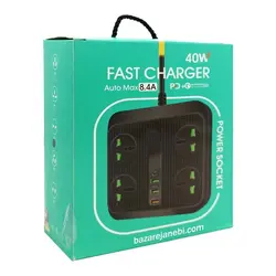 هاب شارژ و چند راهی برق LAPRAMOL LP-T18