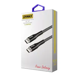 کابل شارژ دو سر تایپ سی EPIMAX EC-23