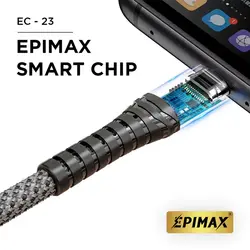 کابل شارژ دو سر تایپ سی EPIMAX EC-23