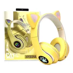 هدست بلوتوثی P33M Cat Ear