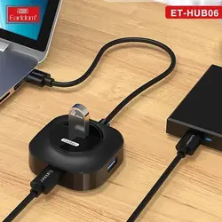 مبدل هاب USB و شارژ Earldom ET-HUB06