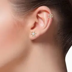 گوشواره بخیه افوا