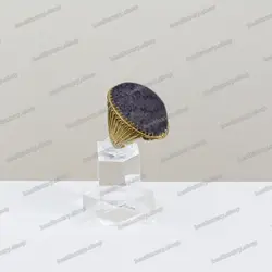 انگشتر نقره هبهاب موکل دار کد 046 بسیار مجرب و قوی