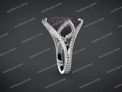 انگشتر نقره هبهاب موکل دار کد 032 بسیار مجرب و قوی