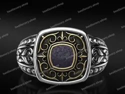 انگشتر نقره هبهاب موکل دار کد 017 بسیار مجرب و قوی