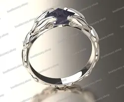 انگشتر نقره هبهاب موکل دار کد 018 بسیار مجرب و قوی