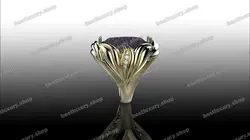 انگشتر نقره هبهاب موکل دار کد 010 بسیار مجرب و قوی
