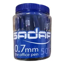 خودکار صدف با قطر نوشتاری 0.7 میلی متر بسته 50 عددی