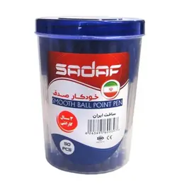 خودکار صدف با قطر نوشتاری 1 میلی متر بسته 50 عددی