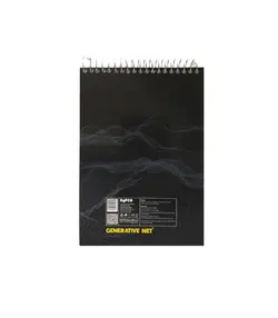 دفتر یادداشت جلد سخت 80 برگ کد PN-6118