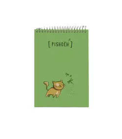 دفتر یادداشت جلد سخت 80 برگ کد PN-6118