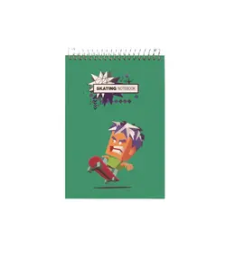 دفتر یادداشت جلد سخت 80 برگ کد PN-6118