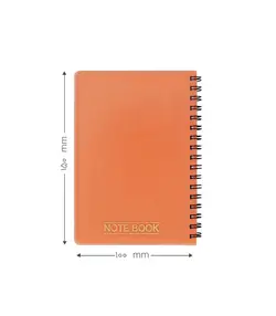 دفتر یادداشت شفاف 60 برگ پاپکو کد A6-605