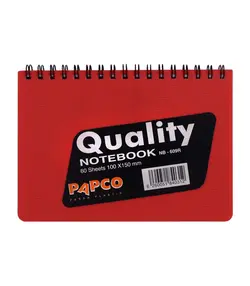 دفتر یادداشت راه راه 60 برگ پاپکو کد NB-609R