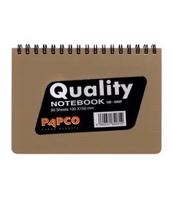 دفتر یادداشت راه راه 60 برگ پاپکو کد NB-609R