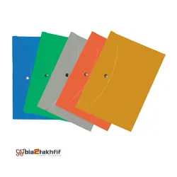 پوشه دکمه دار کد 108سایز A4 بسته 10عددی