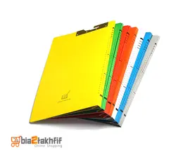 پوشه دوارمقوایی A4 بسته 10 عددی