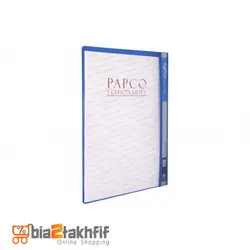 پوشه پلاستیکی پاپکو کد 109 بسته 10 عددی
